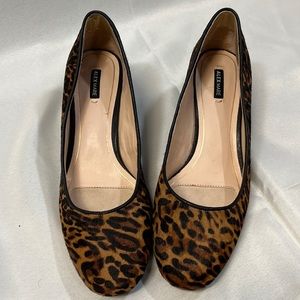 Alex Marie Leopard Print Flats